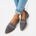 Pointed Toe Flat Slip On Shoes
