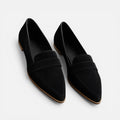 Pointed Toe Flat Slip On Shoes