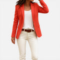 Tailored Blazer with Structured Fit