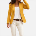 Tailored Blazer with Structured Fit