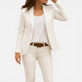 Tailored Blazer with Structured Fit