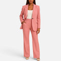 Tailored Blazer and Wide Leg Trouser Set