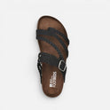 Orthopedic Sandals Braided Strap Adjustable Buckle Open Toe