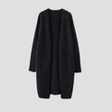 Open Front Cardigan Knit Long Sleeve