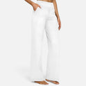 High Waisted Wide Leg Straight Fit Pants