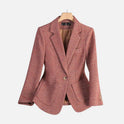 Women's Wool Blend Blazer – Patch Pockets