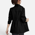 Drawstring Waist Transitional Jacket