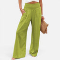 Wide Leg Pants High Waist Loose Fit Casual