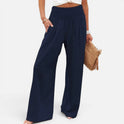 Wide Leg Pants High Waist Loose Fit Casual