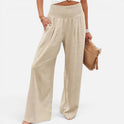 Wide Leg Pants High Waist Loose Fit Casual