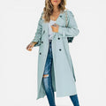 Double Breasted Longline Coat