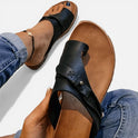Orthopedic Sandals Open Toe Adjustable Strap Casual Flat