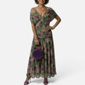 Floral Bardot Midi Dress