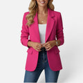 Single Button Tailored Blazer