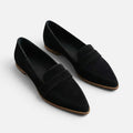 Pointed Toe Slip On Loafers