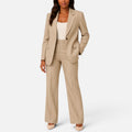 Tailored Blazer and Wide Leg Trouser Set