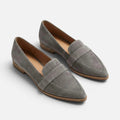 Pointed Toe Slip On Loafers