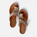 Orthopedic Sandals Open Toe Adjustable Strap Casual Flat
