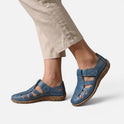Orthopedic Flats Cutout Slip On Casual Shoes