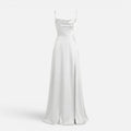 Cowl Neck Maxi Dress with Side Split