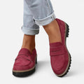 Orthopedic Slip On Loafers Round Toe Casual Shoes