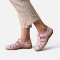Orthopedic Flats Cutout Slip On Casual Shoes